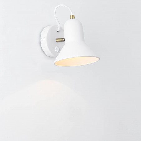 Kinkiet Astama 1xE27 biały LP-1122/1W WH Light Prestige