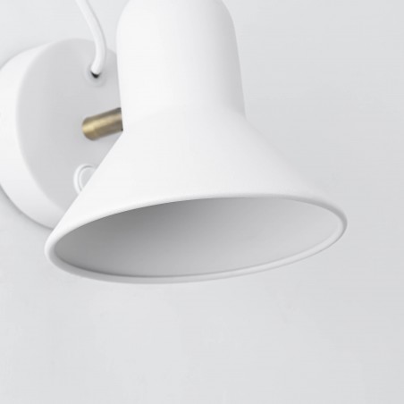 Kinkiet Astama 1xE27 biały LP-1122/1W WH Light Prestige