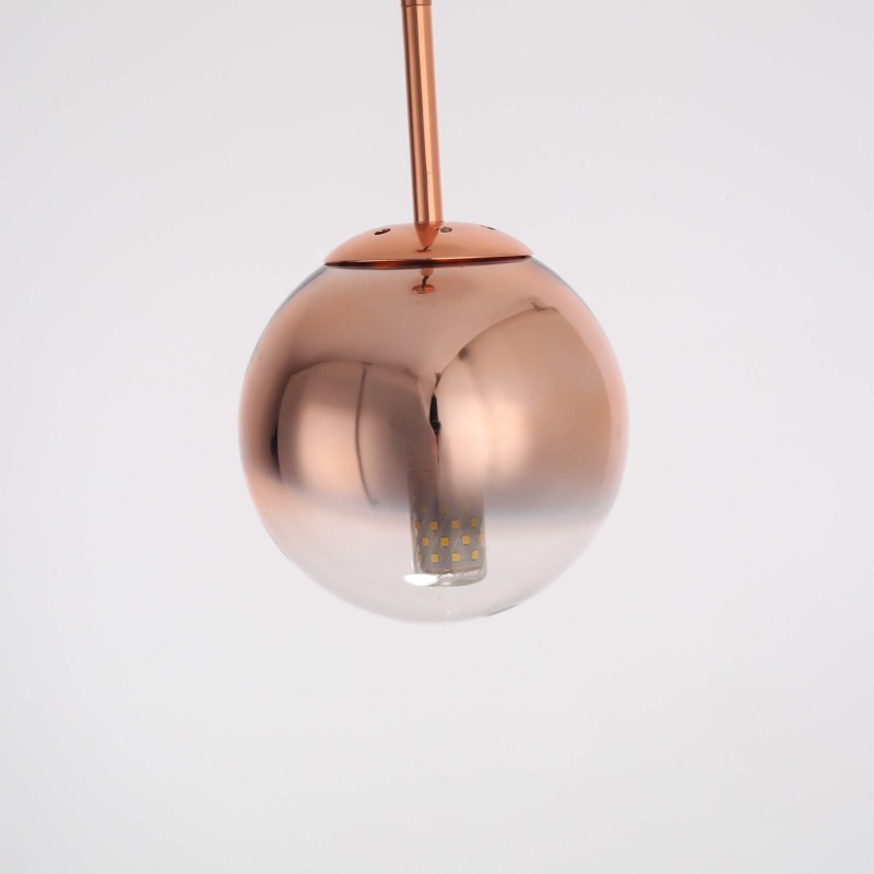 Lampa wisząca Palla mała 1xE14 miedziana LP-2844/1P S MI Light Prestige