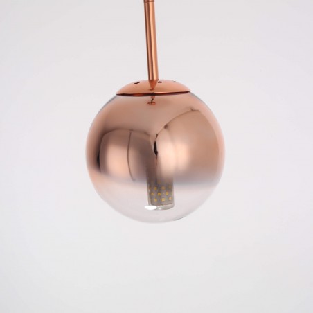 Lampa wisząca Palla mała 1xE14 miedziana LP-2844/1P S MI Light Prestige