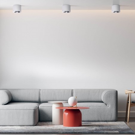 Oczko Camino oprawa natynkowa 1xES111 biała LP-1101/1SM WH Light Prestige