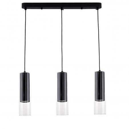 Lampa wisząca Manacor 3xGU10 czarna LP-232/3L BK Light Prestige