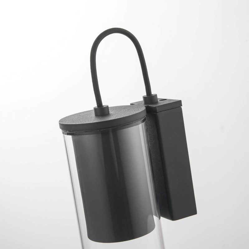 Kinkiet Manacor 1xGU10 czarny LP-232/1W BK Light Prestige