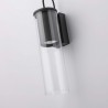 Kinkiet Manacor 1xGU10 czarny LP-232/1W BK Light Prestige