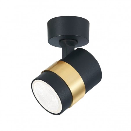 Spot Anillo 1xGU10 czarny LP-770/1W BK Light Prestige