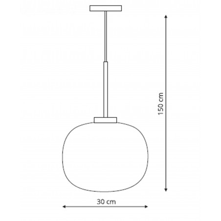 Lampa wisząca Jukon LP-052/1P Light Prestige