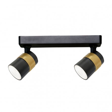 Spot Anillo 2xGU10 czarny LP-770/2W BK Light Prestige
