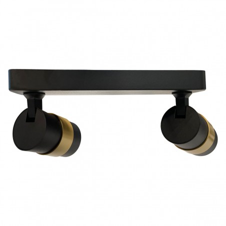Spot Anillo 2xGU10 czarny LP-770/2W BK Light Prestige