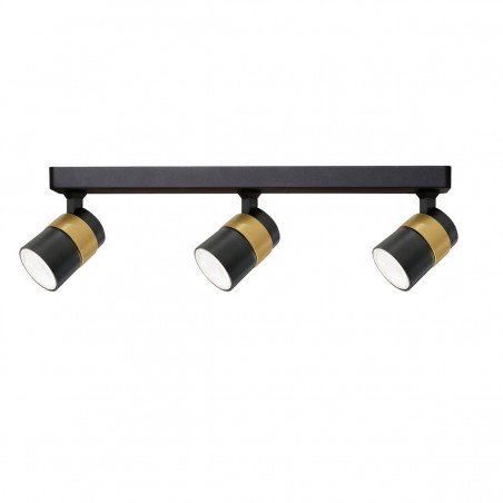 Spot Anillo 3xGU10 czarny LP-770/3W BK Light Prestige