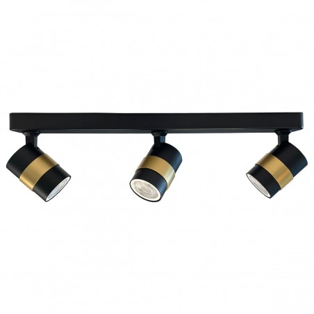 Spot Anillo 3xGU10 czarny LP-770/3W BK Light Prestige