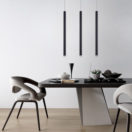 Lampa wisząca Lungo 3xG9 czarna LP-894/3L BK Light Prestige