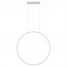Lampa wisząca Mirror duża 1xLED biała LP-999/1P L WH Light Prestige