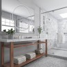 Lampa wisząca Mirror duża 1xLED biała LP-999/1P L WH Light Prestige