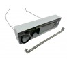 Lampa wisząca Mirror duża 1xLED biała LP-999/1P L WH Light Prestige