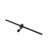 Kinkiet Nevada XXL 1xLED czarny IP44 LP-778/1W XXL BK Light Prestige