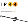 Kinkiet Nevada XXL 1xLED czarny IP44 LP-778/1W XXL BK Light Prestige