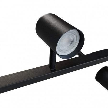 Lampa wisząca Snow 6xGU10 czarna LP-731/6L BK Light Prestige