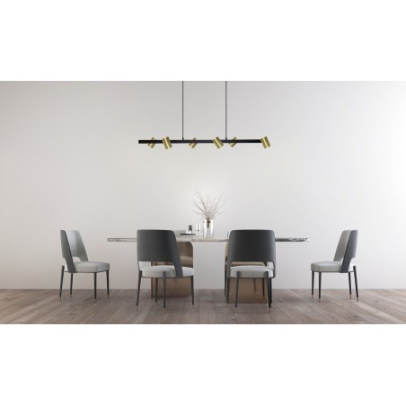 Lampa wisząca Snow 6xGU10 złota LP-731/6L GD Light Prestige