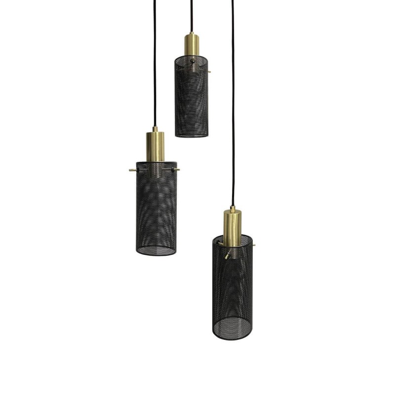 Lampa wisząca Tirana 3xE27 czarna LP-945/3P BK Light Prestige