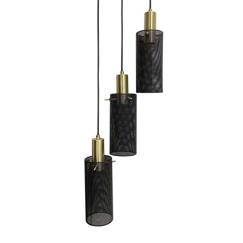 Lampa wisząca Tirana 3xE27 czarna LP-945/3P BK Light Prestige