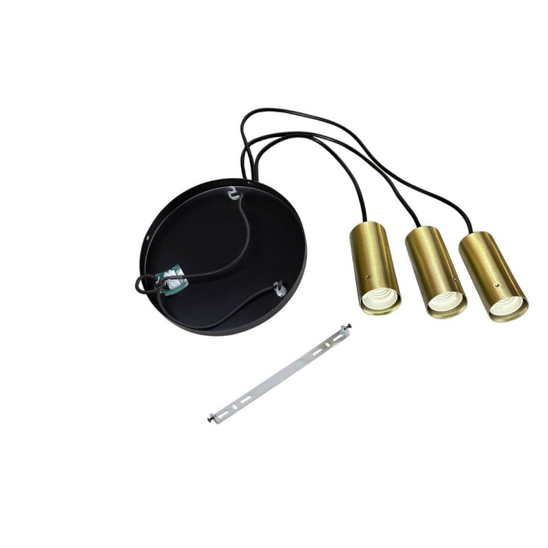 Lampa wisząca Tirana 3xE27 czarna LP-945/3P BK Light Prestige