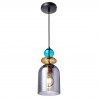 Lampa wisząca Tropea 1xE27 dymna, średnia LP-2004/1P M SM Light Prestige