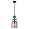 Lampa wisząca Tropea 1xE27 dymna, średnia LP-2004/1P M SM Light Prestige