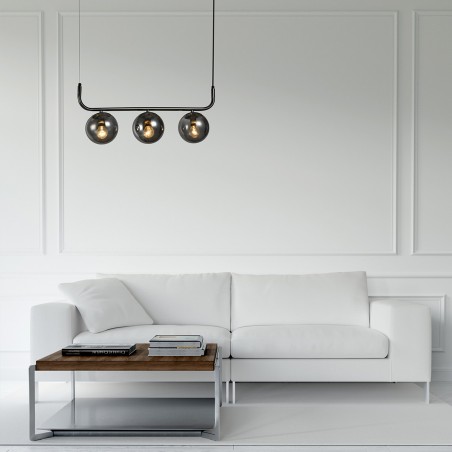 Lampa wisząca Alisa grafitowa 3xE14 LP-005/3L grafit Light Prestige