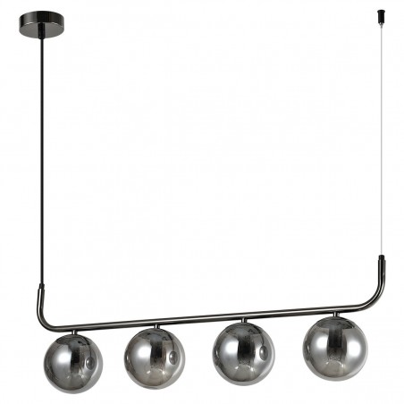 Lampa wisząca Alisa grafitowa 4xE14 LP-005/4L grafit Light Prestige