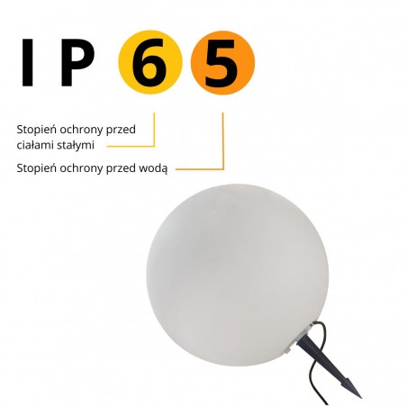 Lampa ogrodowa Gaja 50 cm 1xE27 LP-JH-1095-500 Light Prestige