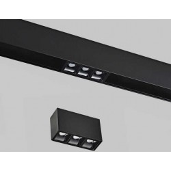 Reflektor Star Magnetic 3xLED czarny 4000K LP-556-1-MAG-BK Light Prestige