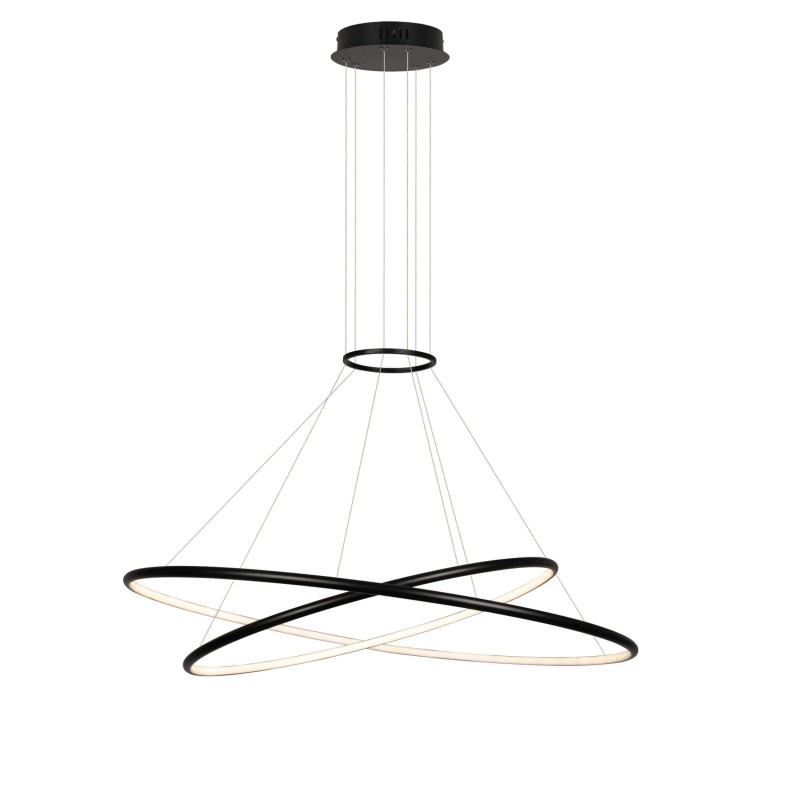 Lampa wisząca Halifax 2xLED czarna LP-940/2P BK CCT Light Prestige Lampa wisząca Halifax 2xLED czarna LP-940/2P BK CCT Light Prestige