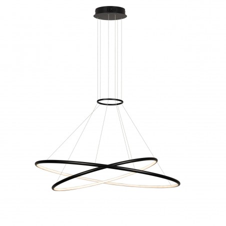 Lampa wisząca Halifax 2xLED czarna LP-940/2P BK CCT Light Prestige Lampa wisząca Halifax 2xLED czarna LP-940/2P BK CCT Light Prestige