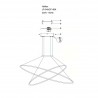 Lampa wisząca Halifax 2xLED czarna LP-940/2P BK CCT Light Prestige