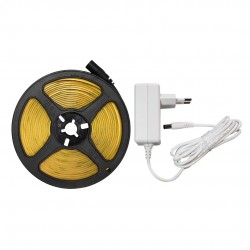 EKZ630 Zestaw Taśma COB 320/m 4000K IP20 5m + Zasilacz Milagro