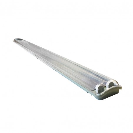 EKH9835 Zestaw Oprawa Hermetyczna 2x120cm + Odbłyśnik + 2x18W 4000K Milagro