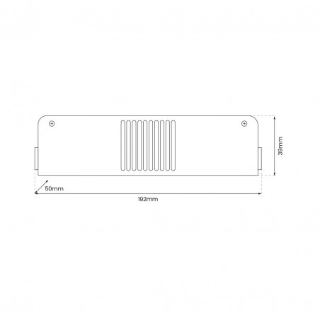 EKZAS9863 ZASILACZ LED 100W IP20 24V Milagro
