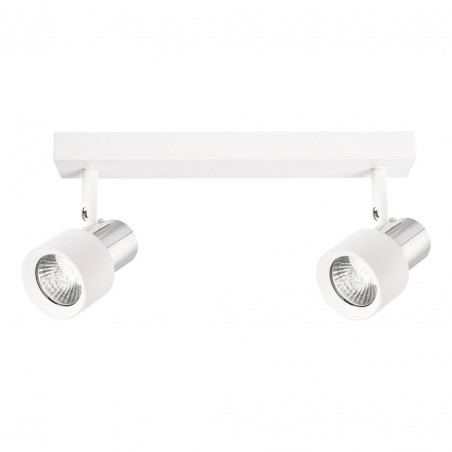 ML9946 Lampa Sufitowa Cino 2xGU10 Biały + Chrom Milagro