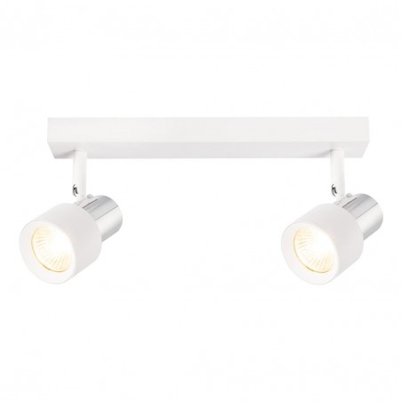 ML9946 Lampa Sufitowa Cino 2xGU10 Biały + Chrom Milagro