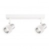 ML9946 Lampa Sufitowa Cino 2xGU10 Biały + Chrom Milagro