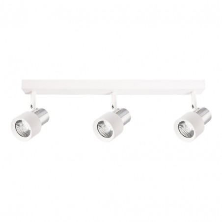 ML9948 Lampa Sufitowa Cino 3xGU10 Biały + Chrom Milagro