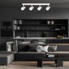 ML9950 Lampa Sufitowa Cino 4xGU10 Biały + Chrom Milagro