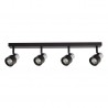 ML9951 Lampa Sufitowa Cino 4xGU10 Czarny + Chrom Milagro