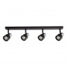 ML9951 Lampa Sufitowa Cino 4xGU10 Czarny + Chrom Milagro