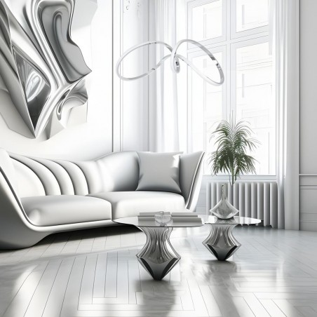 ML7952 Lampa wisząca TESORO CHROME 48W LED Milagro
