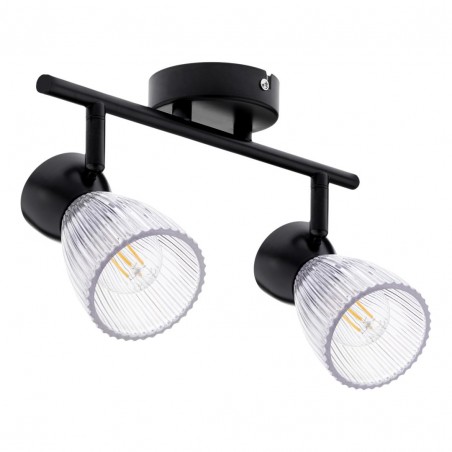 ML9971 Lampa sufitowa BEST BLACK 2xE14 Milagro