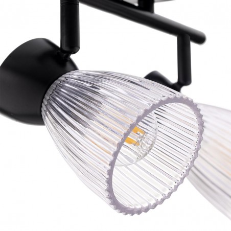 ML9971 Lampa sufitowa BEST BLACK 2xE14 Milagro