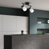 ML9971 Lampa sufitowa BEST BLACK 2xE14 Milagro