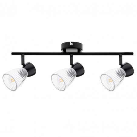 ML9972 Lampa sufitowa BEST BLACK 3xE14 Milagro