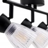ML9972 Lampa sufitowa BEST BLACK 3xE14 Milagro